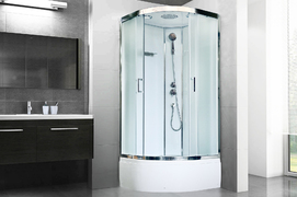 Душевая кабина Royal Bath FATO RB90CK-M-CH FATO