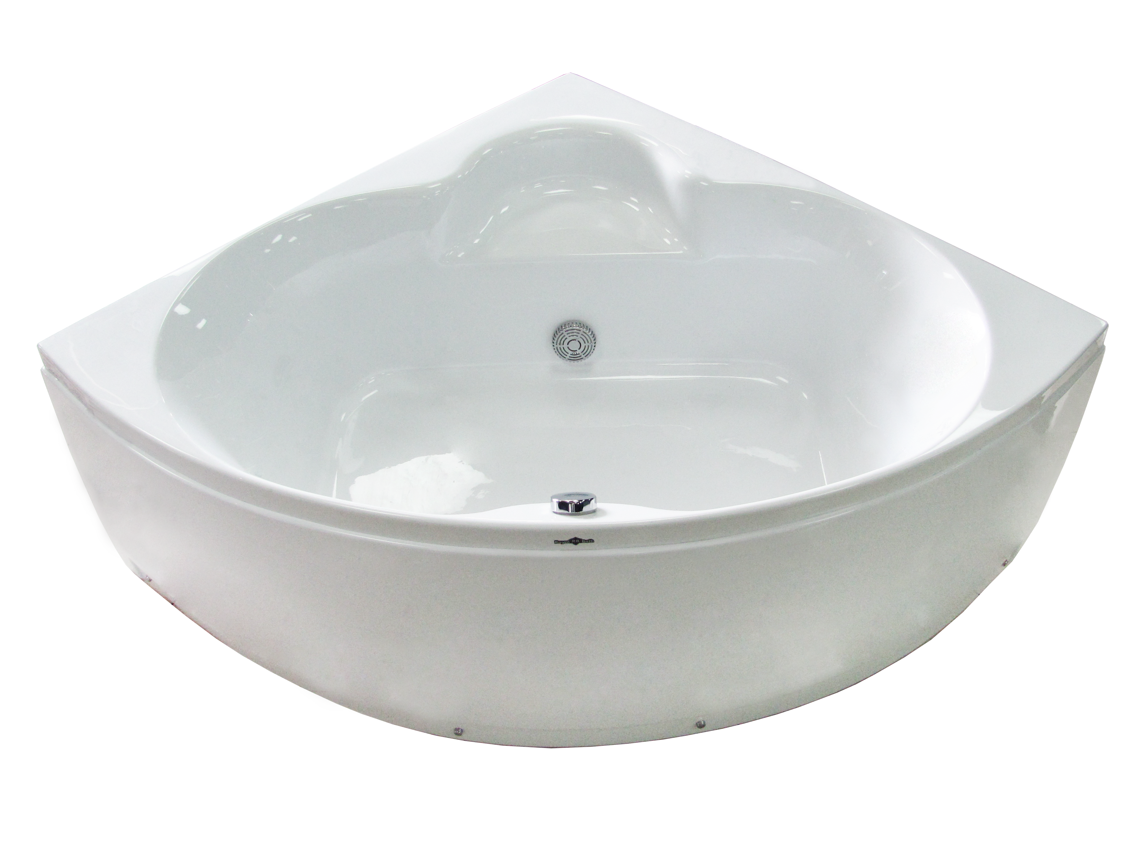 Акриловая ванна Royal Bath Fanke 140x140 без гидромассажа, размер 140x140, цвет белый RB581200 - фото 3