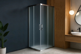 Душевой уголок Royal Bath HPD 70x70 RB70HPD-C-CH стекло матовое, профиль хром