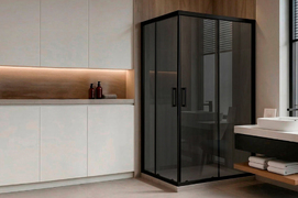Душевой уголок Royal Bath HPD RB8090HPD-G-BL