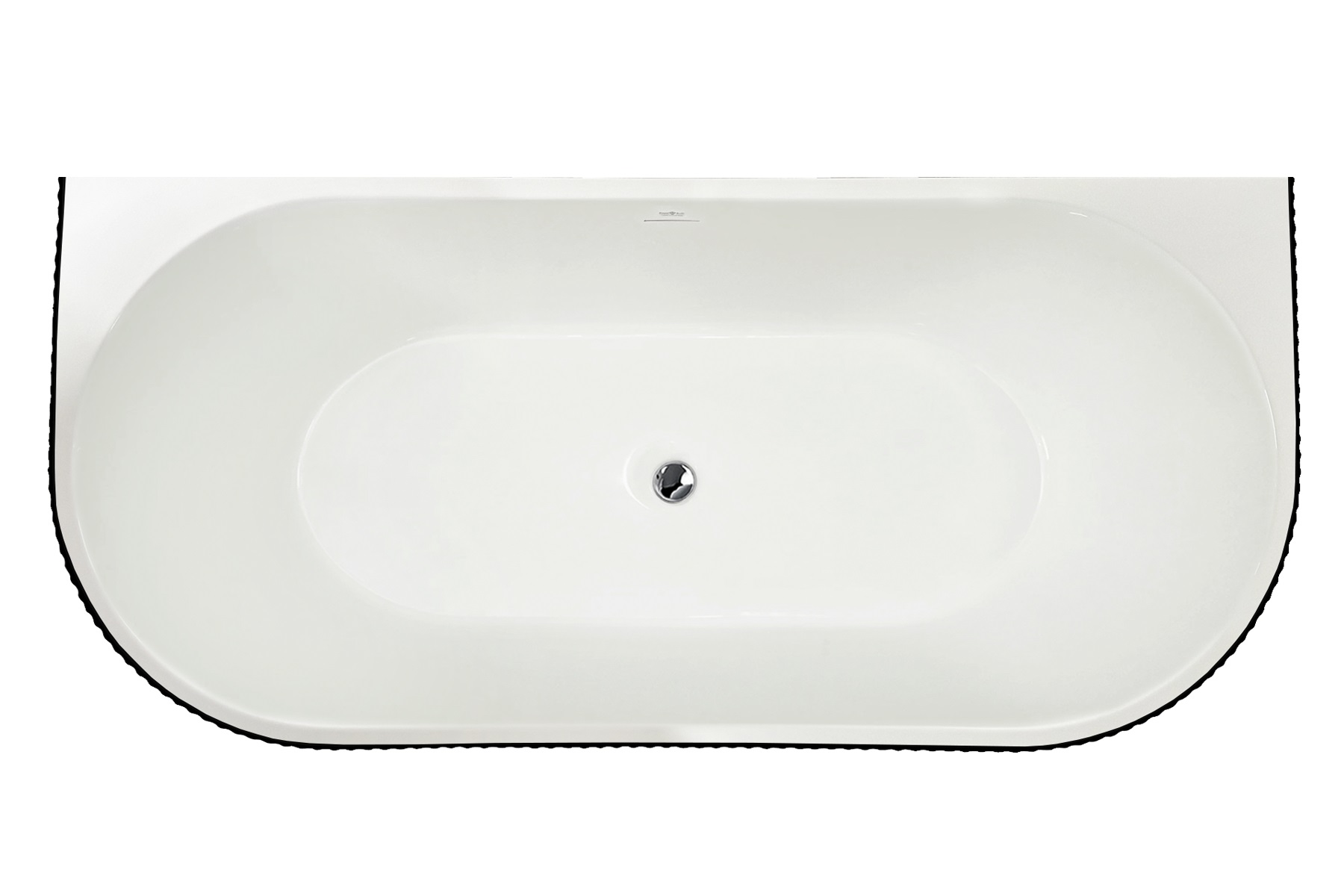 Ванна акриловая Royal Bath Nero 150x75 RB611902BL-CH белая 82485₽