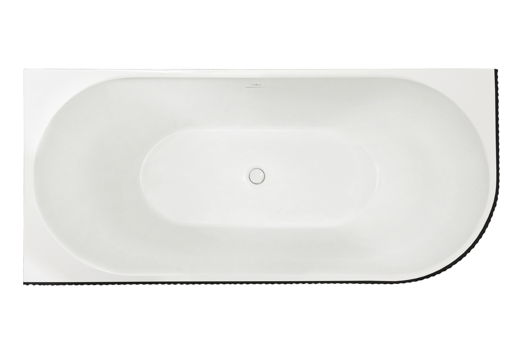 Ванна акриловая Royal Bath Nero 170x78 RB710302BL-L-WT белая 84553₽