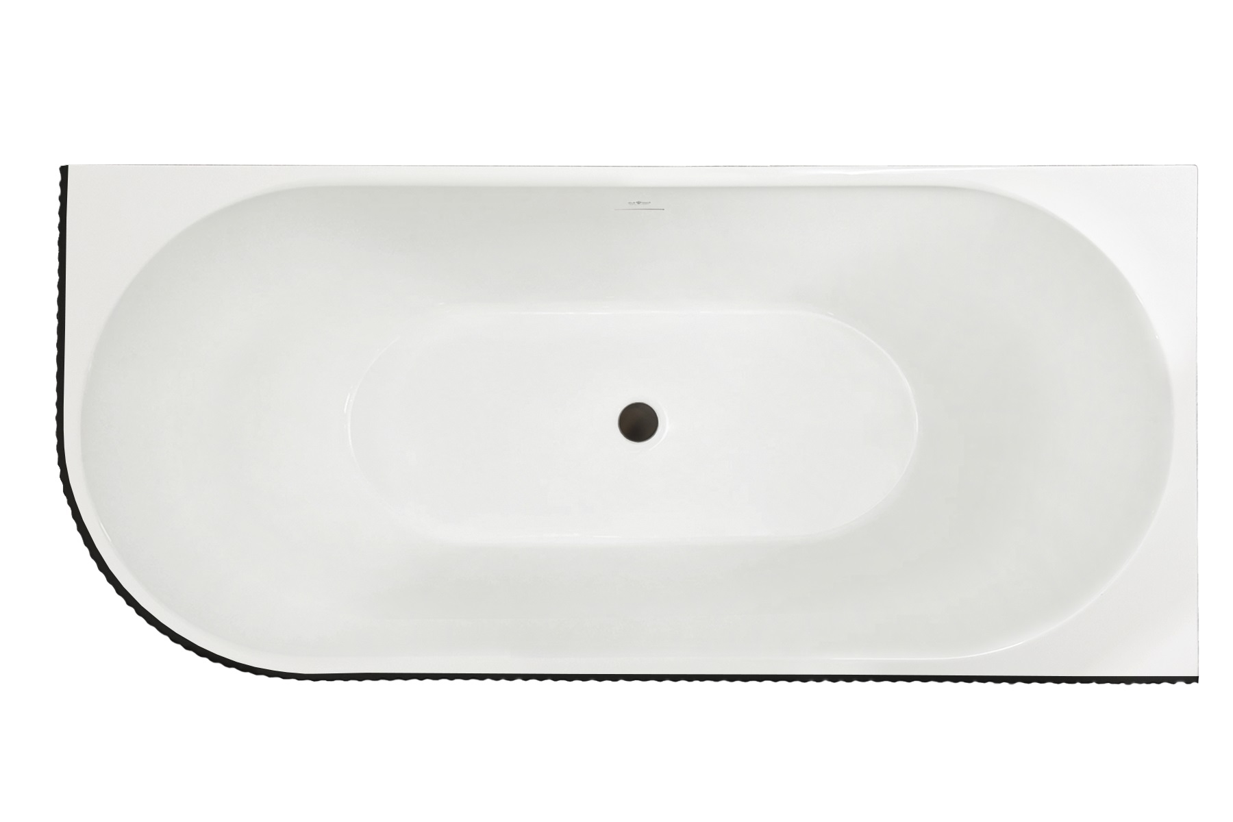 Ванна акриловая Royal Bath Nero 170x78 RB710302BL-R-BL белая 84553₽