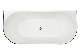 Ванна акриловая Royal Bath Nero RB611903BL-GR
