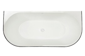 Ванна акриловая Royal Bath Nero RB611903BL-WT