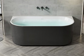 Ванна акриловая Royal Bath Nero 150x75 RB611902BL-GD фурнитура золото