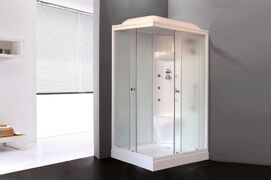 Душевая кабина Royal Bath 120х80 RB 8120HP7-WC R стекло матовое, профиль белый