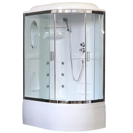 Душевая кабина Royal Bath BK RB8120BK2-T-CH-L