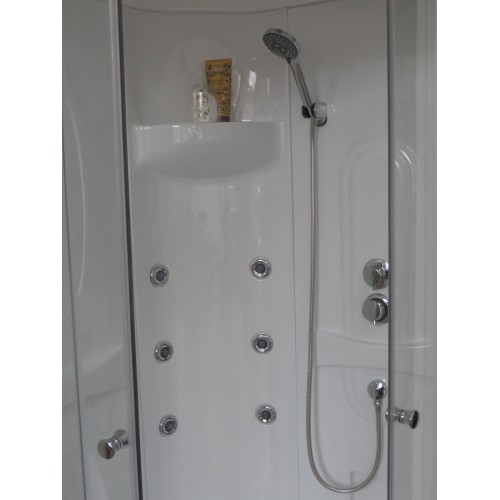 Душевая кабина Royal Bath RB 90HK2-T, цвет белый RB90HK2-T - фото 6