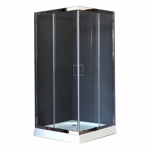 Душевой уголок Royal Bath RB100 HPD-T-CH 100x100 прозрачный