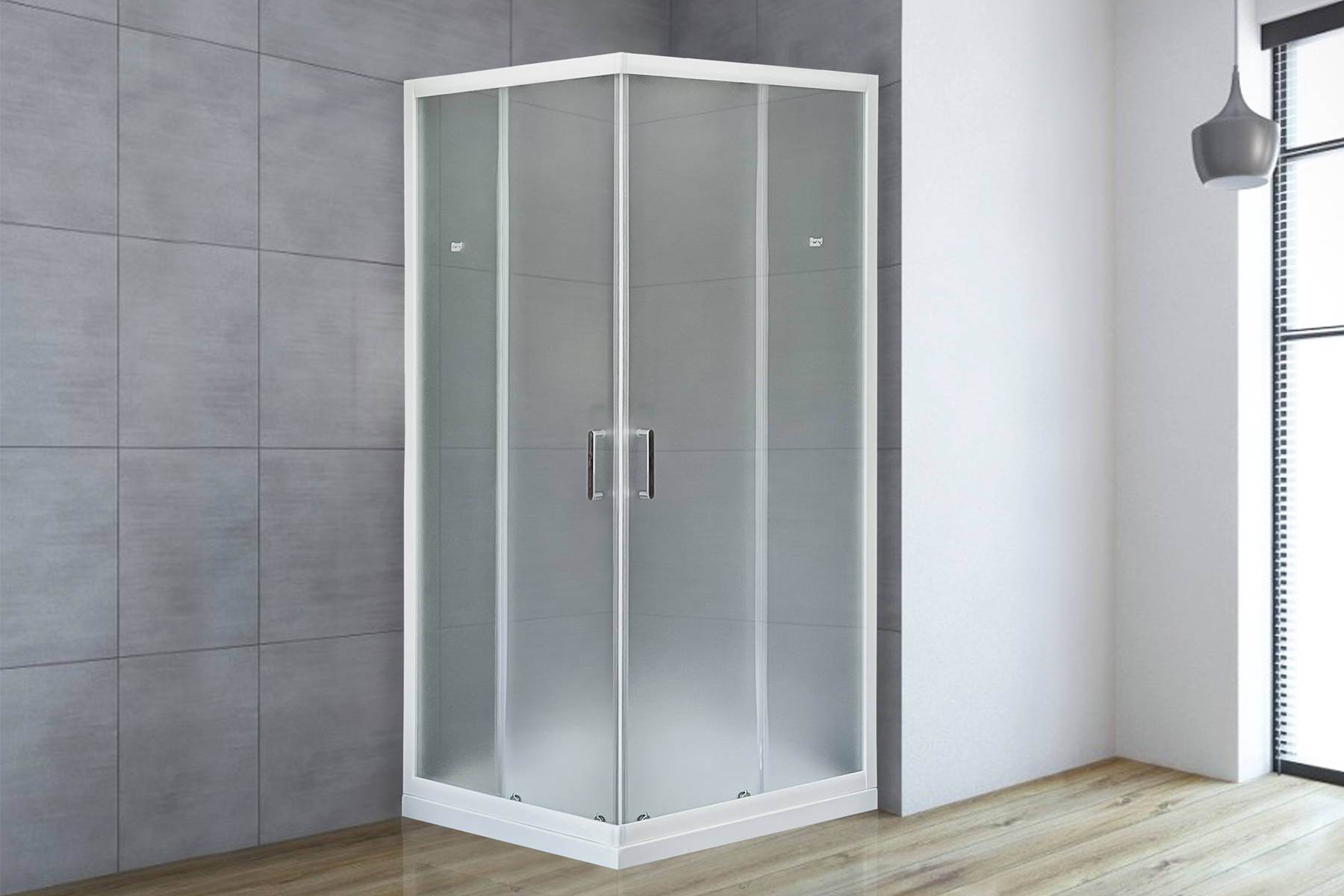 Душевой уголок Royal Bath RB9075HPD-C 75x90 матовый