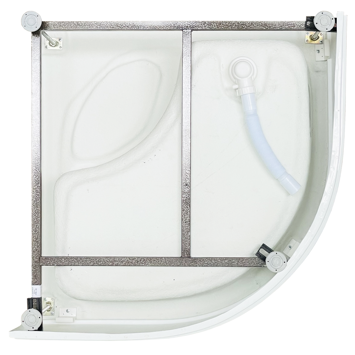 Акриловый душевой поддон Royal Bath CK RB90CK 90x90, размер 90x90, цвет белый - фото 4