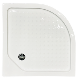 Фото Душевой уголок Royal Bath HK 90х90 RB90HK-T-BL стекло прозрачное, профиль черный, с поддоном