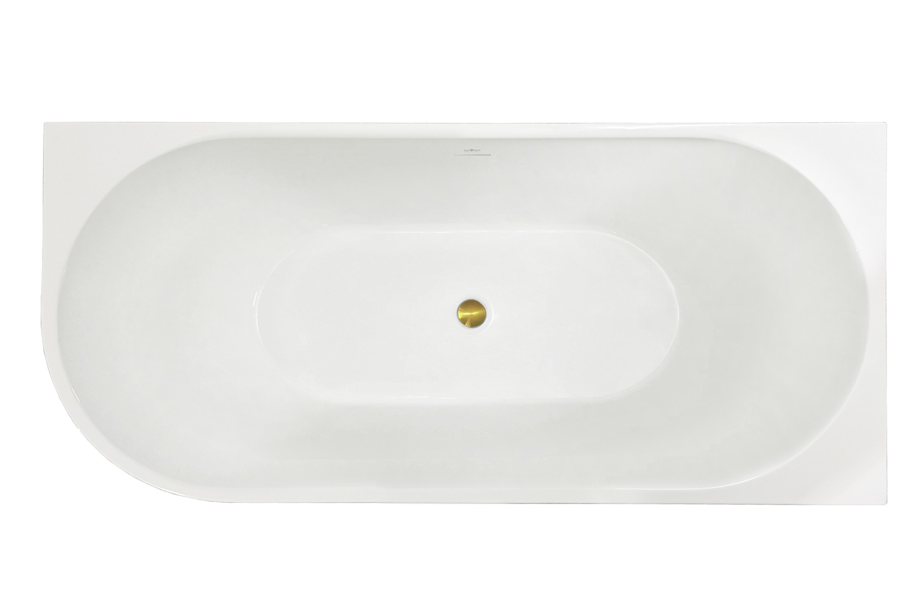 Ванна акриловая Royal Bath Riva 150x75 RB610310R-GD белая 68596₽