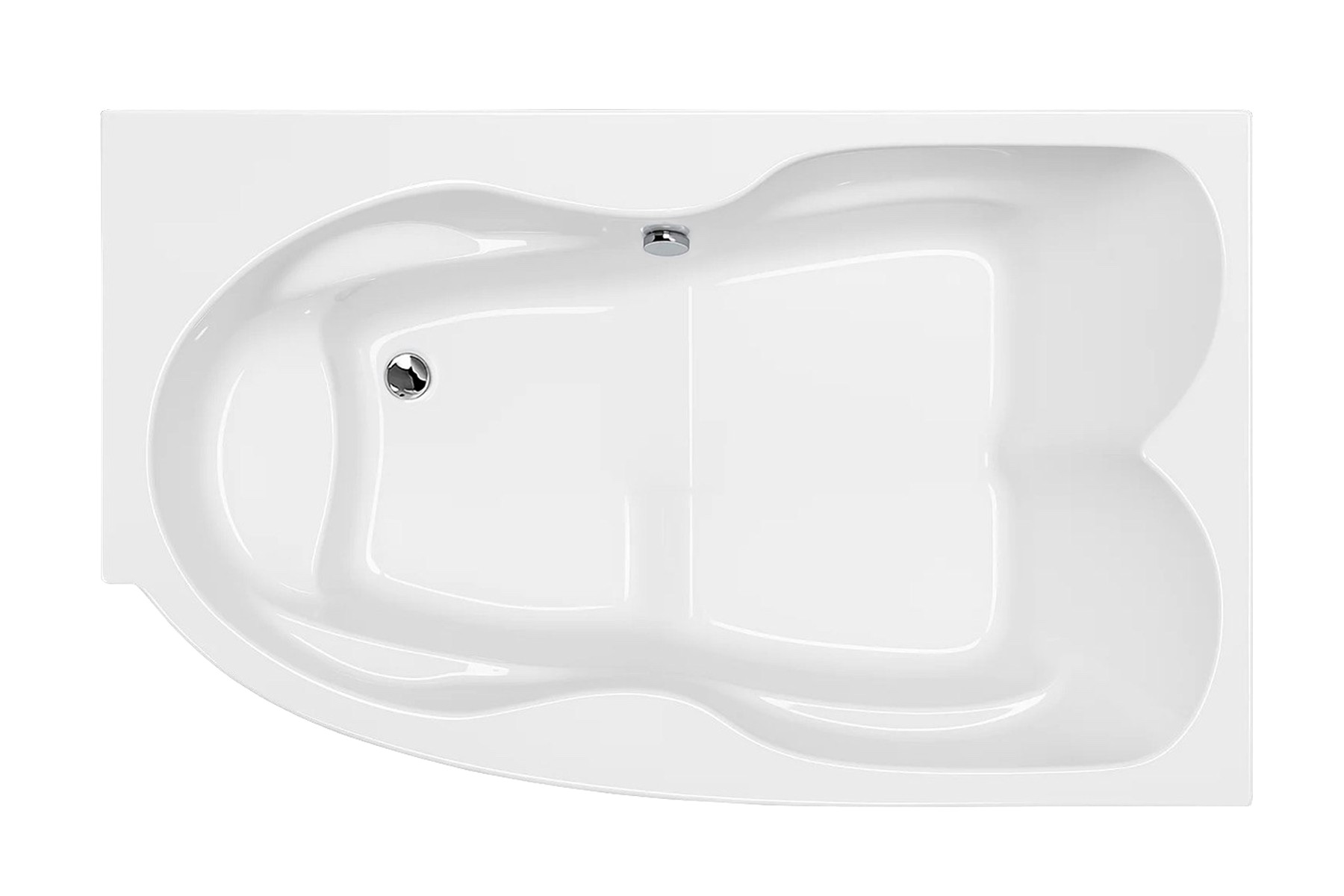 Акриловая ванна Royal Bath Shakespeare 170х110 RB652100 правая белая 46412₽