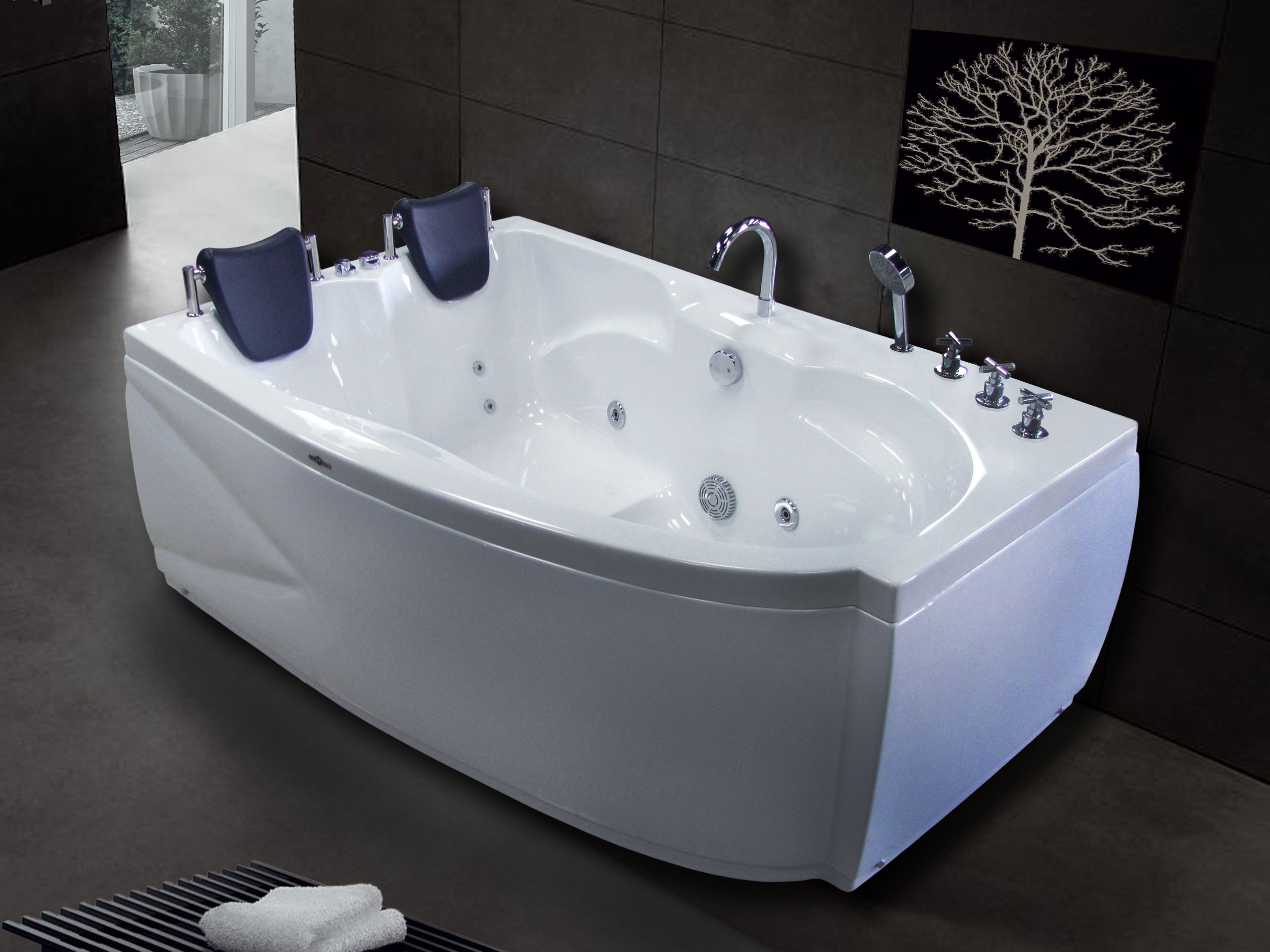 Акриловая ванна Royal Bath Shakespeare RB652100 170х110 L, размер 170x110, цвет белый RB652100SB-L - фото 3