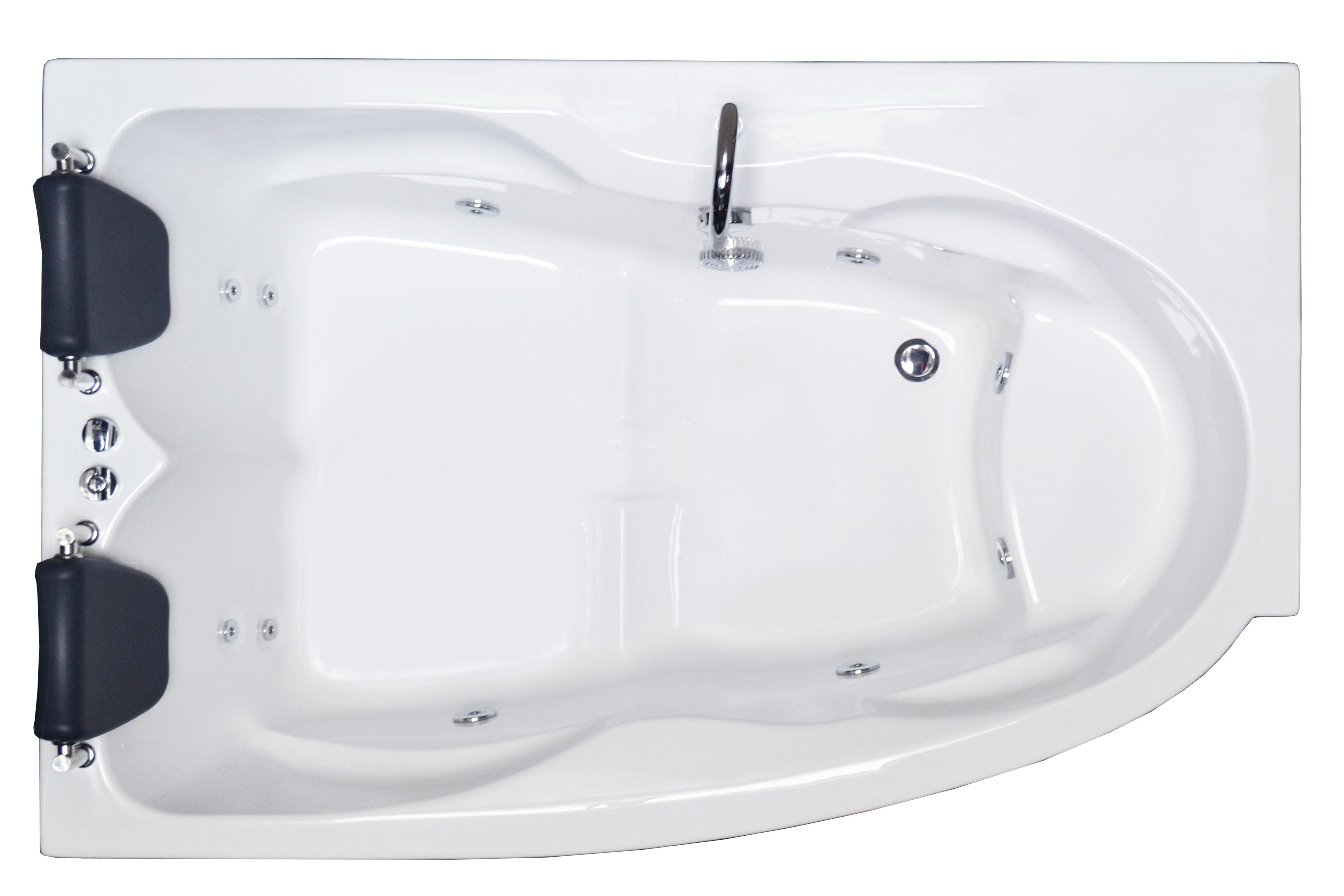 Акриловая ванна Royal Bath Shakespeare RB652100 170х110 L, размер 170x110, цвет белый RB652100SB-L - фото 5
