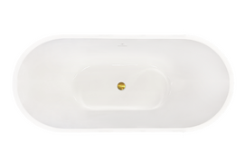 Акриловая ванна Royal Bath Wave 150x73 RB610100GD белая