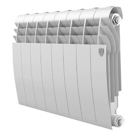 Радиатор биметаллический секционный Royal Thermo BILINER B 350 8 секций, белый