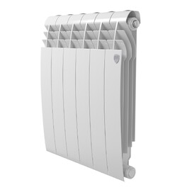 Радиатор биметаллический секционный Royal Thermo BILINER B 500 6 секций, белый