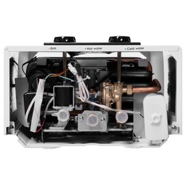 Фото Газовая колонка Royal Thermo GWH 10 Inflame White настенная, белая