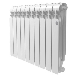 Радиатор алюминиевый Royal Thermo Indigo 500 10 секций, белый