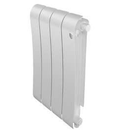Радиатор биметаллический секционный Royal Thermo Infinity 500 Bianco Traffico VR80 4 секции, белый