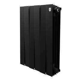 Радиатор биметаллический секционный Royal Thermo PianoForte 500 6 секций, черный