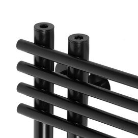 Фото Полотенцесушитель электрический Royal Thermo Pino П16 500х800 RTPI.B.16.500.800.E встроенный диммер, черный