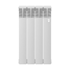 Радиатор алюминиевый Royal Thermo Revolution A 500 4 секции, белый