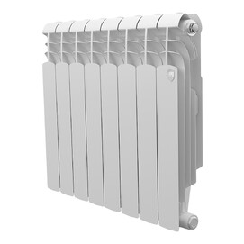 Радиатор биметаллический секционный Royal Thermo Vittoria 500 RTV50008 8 секций, белый