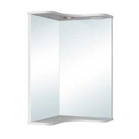 Зеркало с подсветкой Runo Классик 64 см УТ000004163 белое