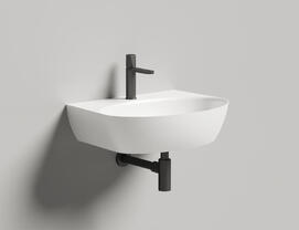 Раковина подвесная Salini  Alda Wall 02 S-Stone 58 см 140322M из искусственного камня, белая матовая