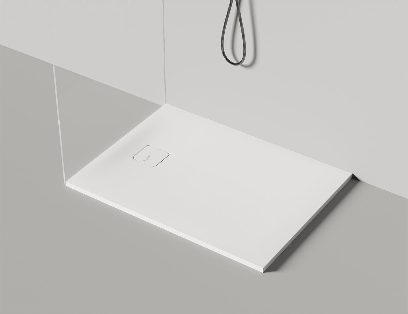 Душевой поддон Salini Oasi S-Stone 120x90 120322M из искусственного камня белый матовый 71200₽