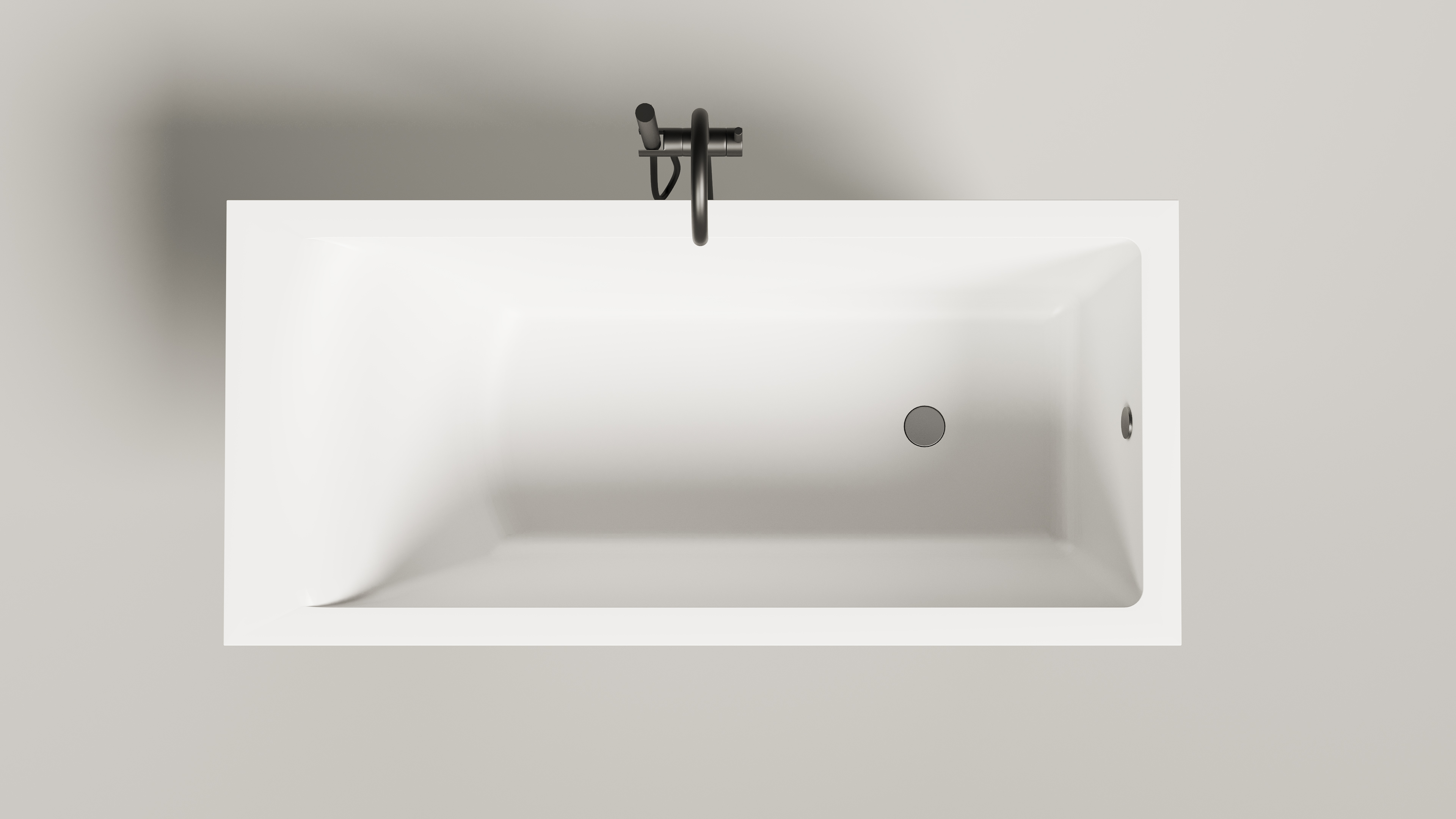 Ванна из литьевого мрамора Salini Cascata 150x70 105011G белая глянцевая 97000₽