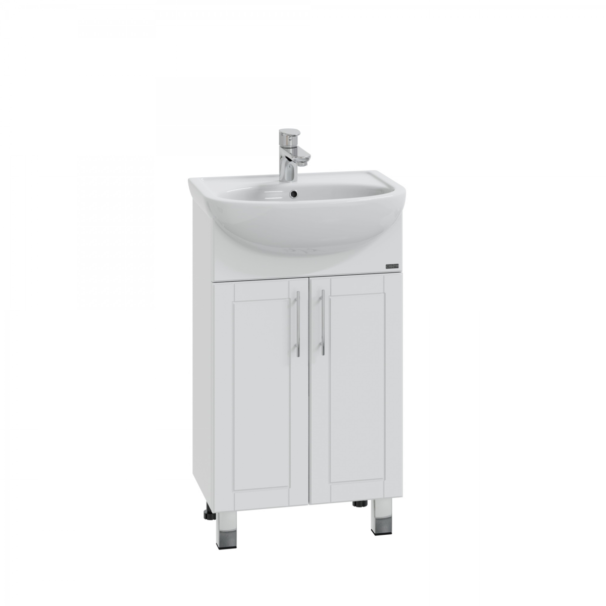 Мебель для ванной комнаты СанТа Дублин 50 см напольная, белая, цвет белый 223011 - фото 2
