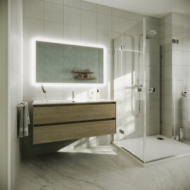 Тумба с раковиной Sancos Cento CN120-1KE