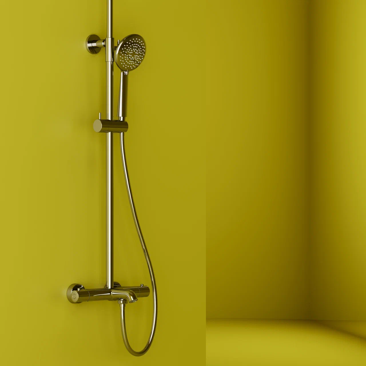 Душевая стойка Sancos Game SC3001CH хром с термостатом и изливом 25190₽