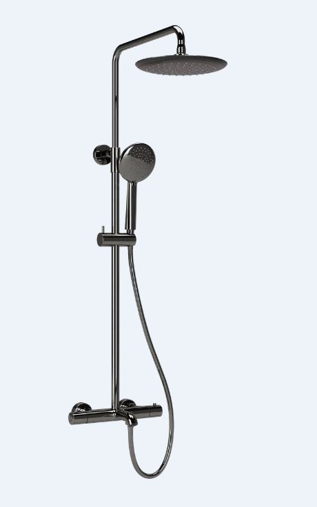 Душевая стойка Sancos Game SC3001CH хром с термостатом и изливом 25190₽