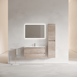 Тумба с раковиной Sancos Libra LB100EG