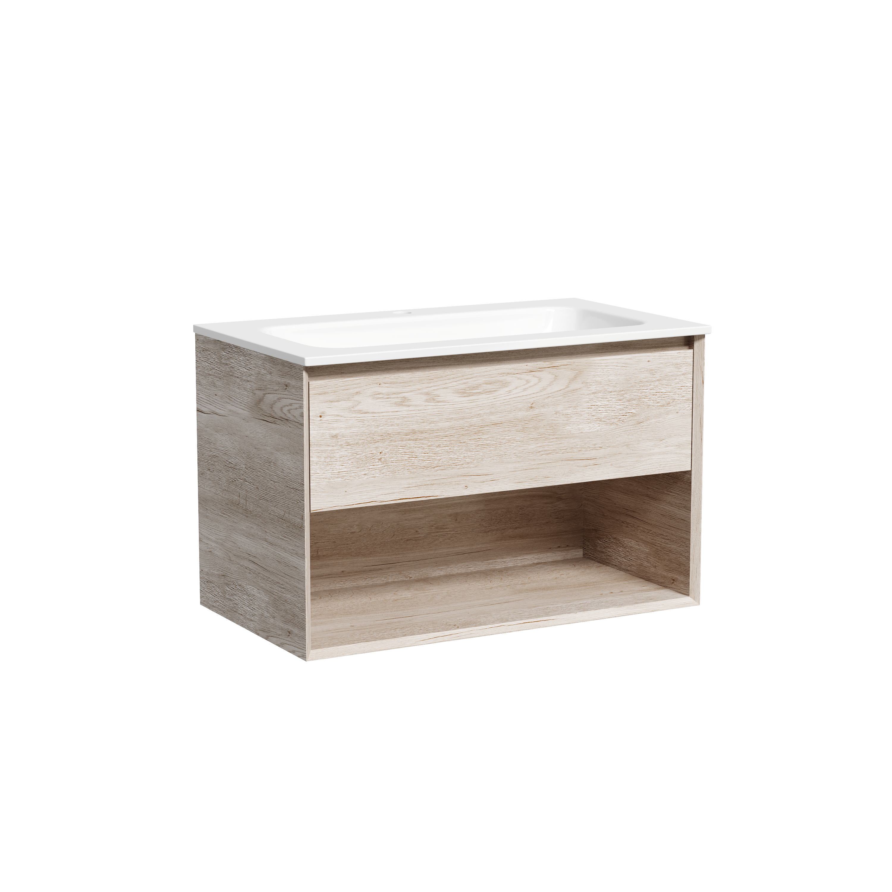 Тумба под раковину Sancos Marmi 10 80 см MR1080EG дуб галифакс натуральный 21770₽