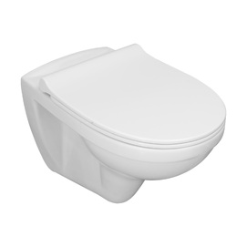 Унитаз подвесной Santek Бореаль 1WH501830 безободковый, с крышкой микролифт, белый