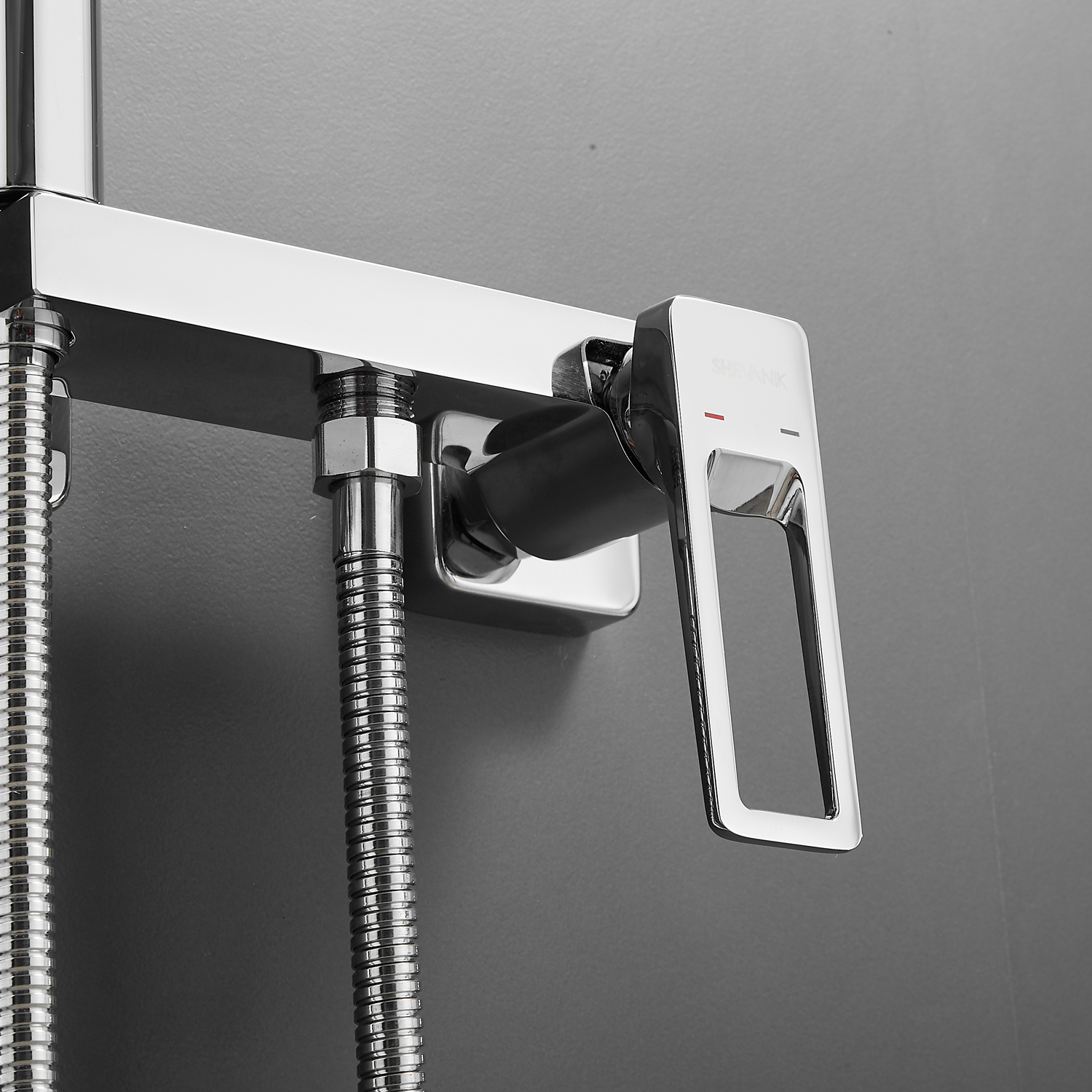 Гигиенический душ со смесителем Shevanik S6805-1 хром - фото 16