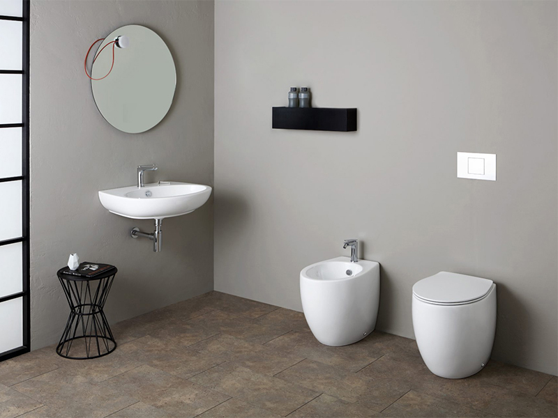 Унитаз приставной безободковый Simas Bormio BR 01 bia без сиденья 27471₽