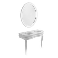 Мебель для ванной Simas Lante LAM120 белая глянцевая