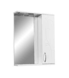 Зеркальный шкаф Stella Polar Фантазия 55 см SP-00000224 белый