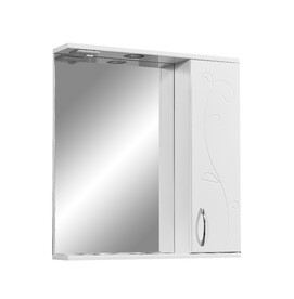 Зеркальный шкаф Stella Polar Фантазия 65 см SP-00000225 белый