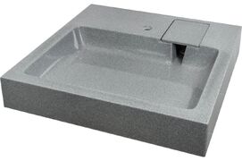 Раковина над стиральной машиной Stella Polar Солярис 61 см SP-00001679 серая