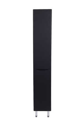 Пенал Style Line Бергамо L 30 см СС-00002328 с корзиной, Люкс антискрейтч черный, универсальный