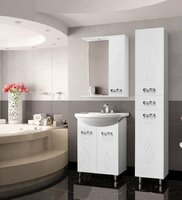 Мебель для ванной Style Line Венеция 55 напольная белая
